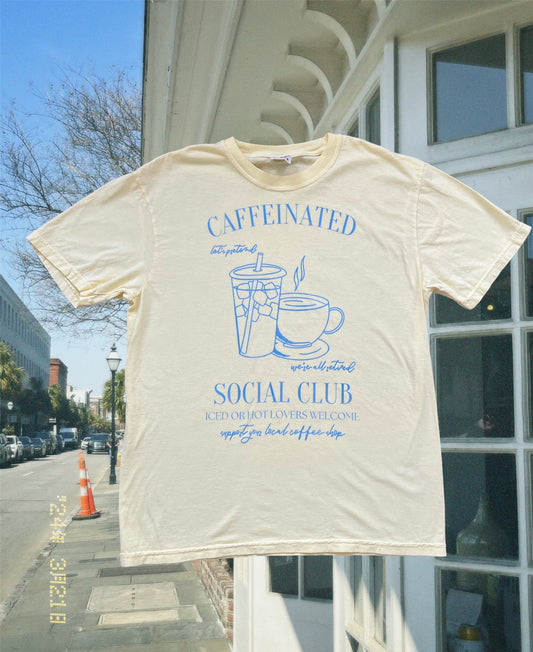 Spring Caffeinated Club tee